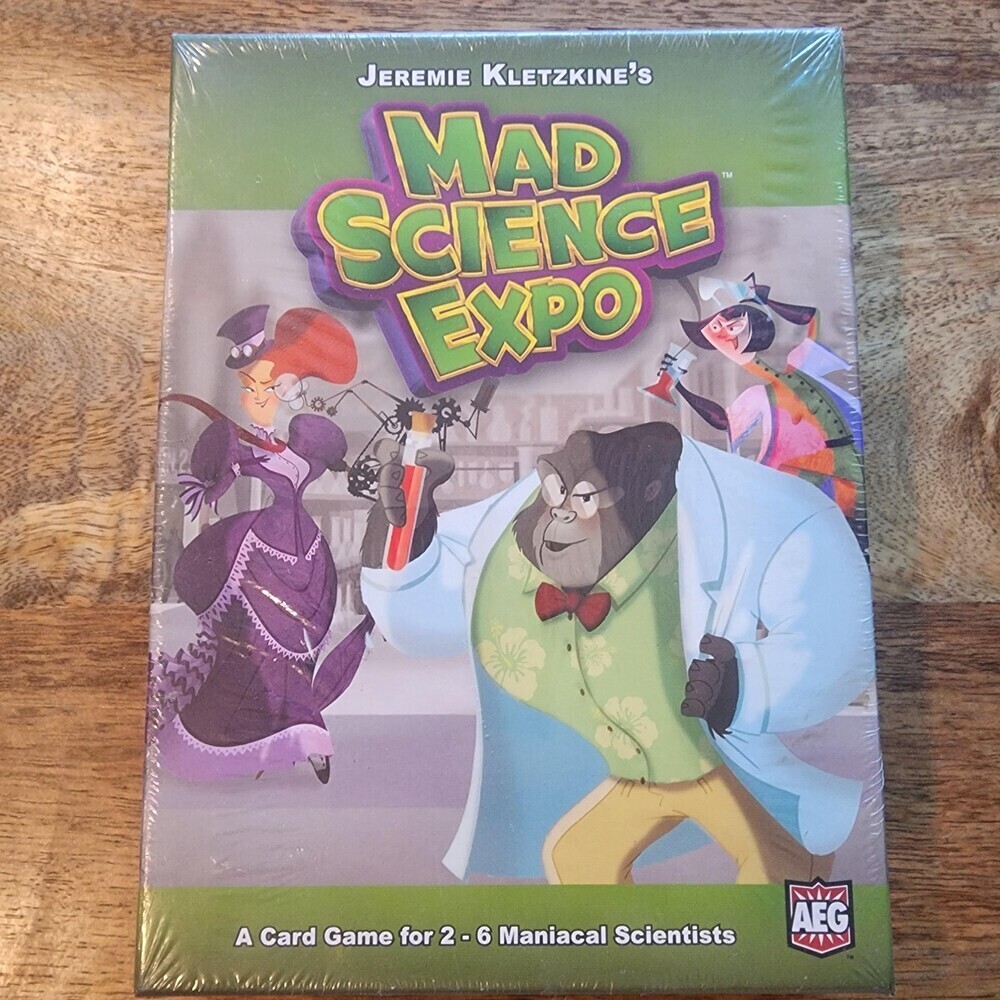 AEG Mad Science Expo Card Game 2017 2-6 Players New Sealed Strategy Family